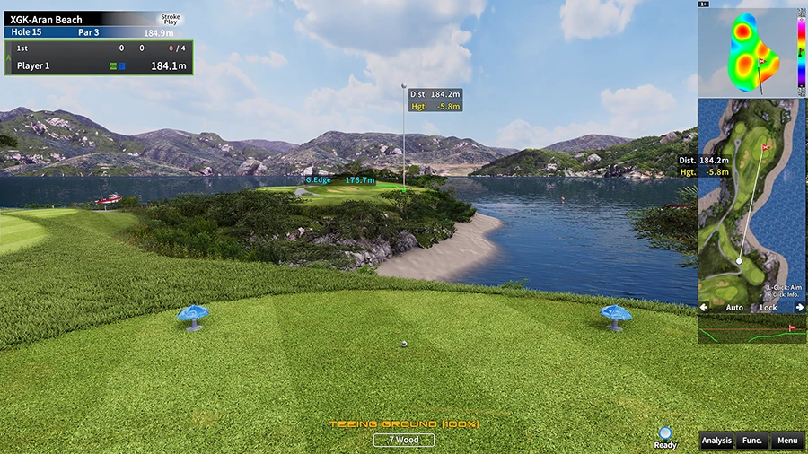 Gameplay X-GREEN — Aran Beach