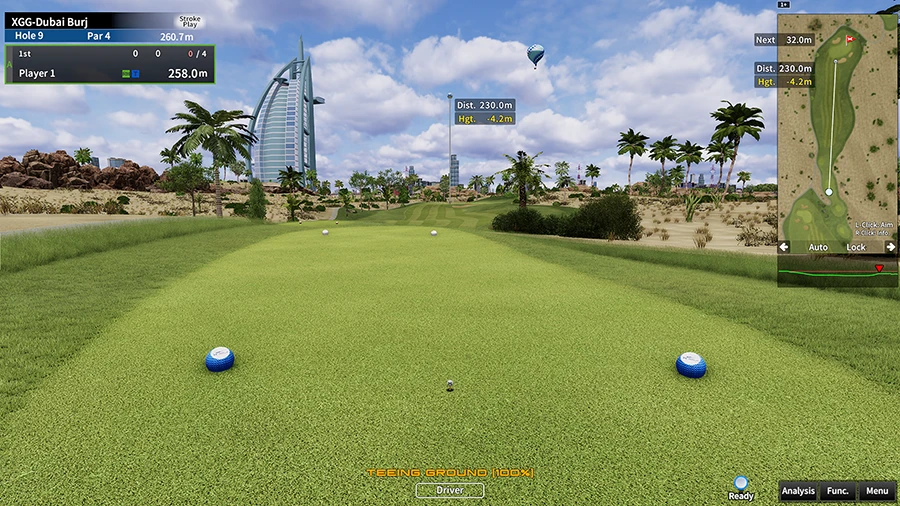 Gameplay X-GREEN — Dubai Burj
