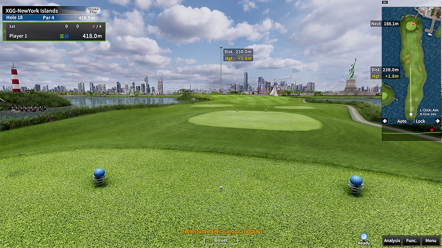 Gameplay X-GREEN — New York Islands